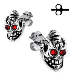 Серьги-гвоздики TATIC SSEM-103 в виде черепа