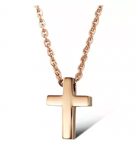 Мужской крест на цепочке Everiot SPD-XP-0235 из стали