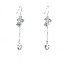 Серьги-подвески SPE-XP-072 с серебряным покрытием