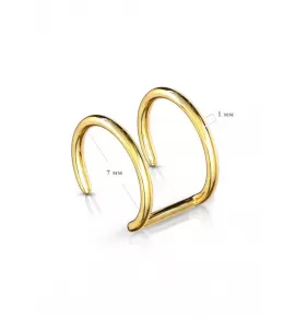 Стальная клипса 7 мм на хеликс TATIC RSFXG-01 имитация пирсинга хряща уха