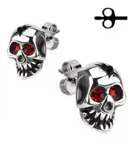 Серьги-гвоздики TATIC SSEM-106 в виде черепа