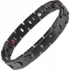Магнитный браслет мужской из стали Everiot SB-MJ-102QD черного цвета