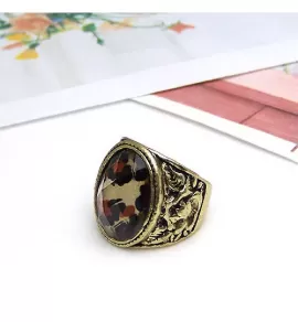 Кольцо AS-A16940 с леопардовым принтом