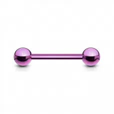 Штанга из стали PiercedFish BT-A для пирсинга хряща уха, хеликса, индастриал, для брови, сосков, языка