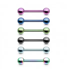 Штанга из стали PiercedFish BT-A для пирсинга хряща уха, хеликса, индастриал, для брови, сосков, языка