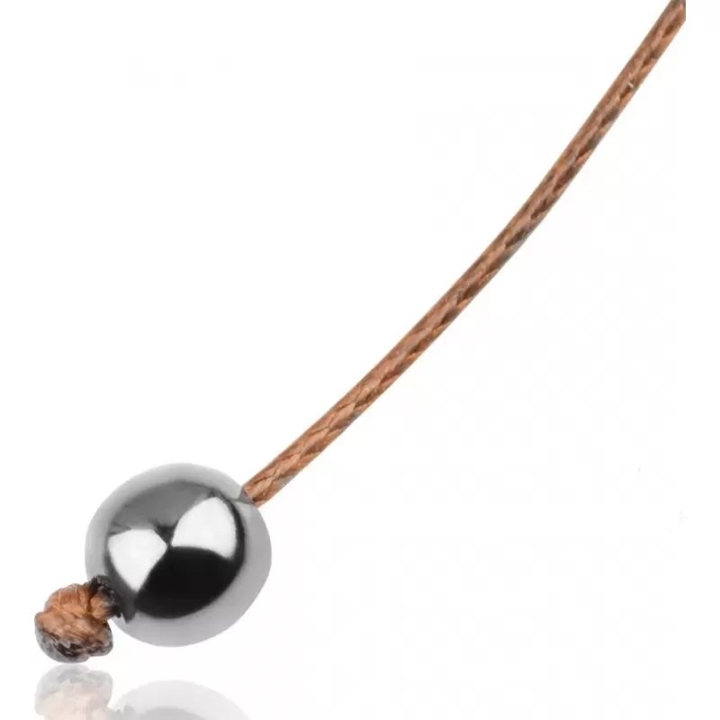 Мужской браслет Шамбала из камня бычий глаз Everiot Select LNS-2184-GD c якорем