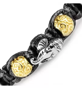 Браслет Шамбала Everiot Select LNS-3090 с шармом Ганеша