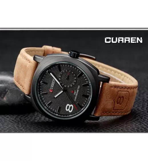 Мужские часы из стали Curren CR-XP-0044 двух цветов