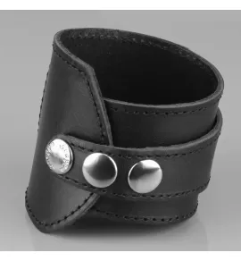 Кожаный браслет мужской Scappa A-101 черный