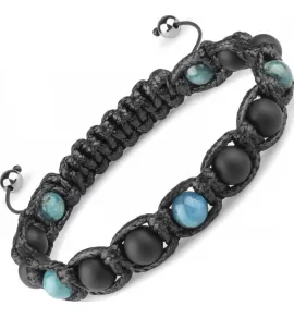 Мужской браслет Шамбала Everiot Select LNS-3073 из апатита и агата