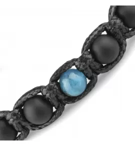 Мужской браслет Шамбала Everiot Select LNS-3073 из апатита и агата