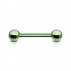 Штанга из стали PiercedFish BT-G для пирсинга хряща уха, хеликса, индастриал, для брови, сосков, языка