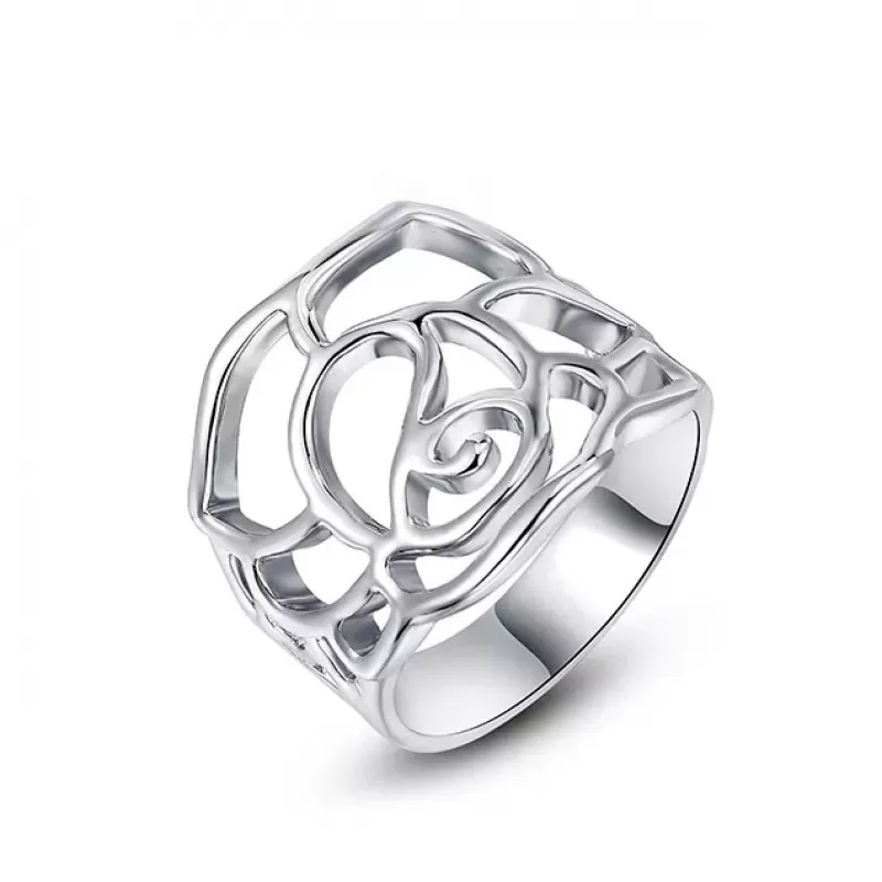 Кольцо ROZI RG-53215A с ажурным декором