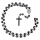 Мужской розарий с крестом Everiot Select LNS-3061 из авантюрина и агата