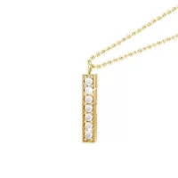 Кулон из стали INORI INP226D с фианитами