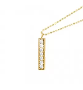 Кулон из стали INORI INP226D с фианитами