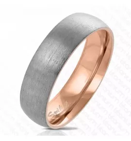 Кольцо из титана  Spikes R-TM-6057R матовое