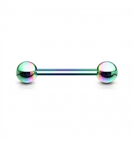 Штанга из стали PiercedFish BT-W для пирсинга хряща уха, хеликса, индастриал, для брови, сосков, языка