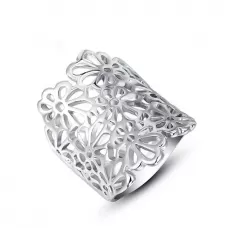 Кольцо ROZI RG-54290A с цветочным узором