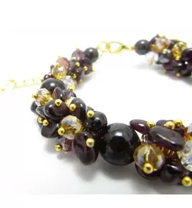 Браслет Resse EDN-1055 из микса натуральных камней