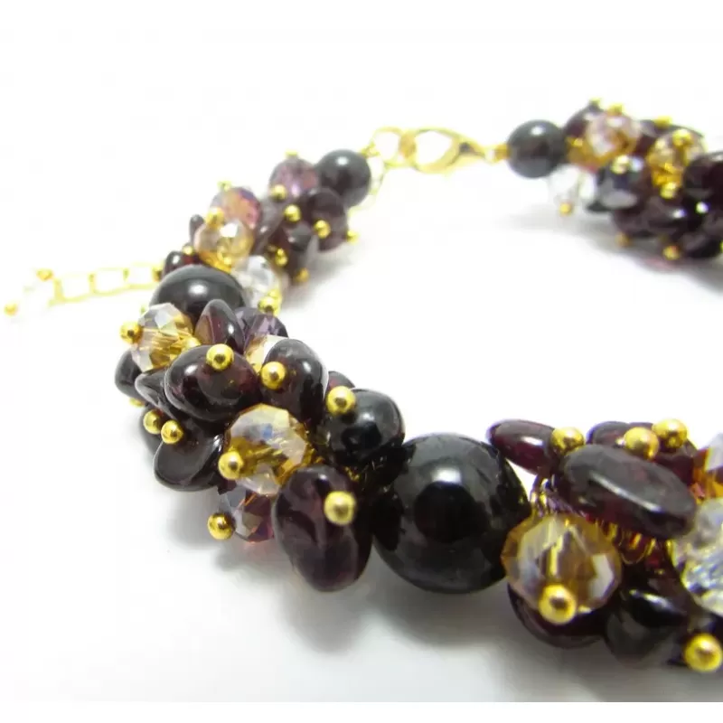 Браслет Resse EDN-1055 из микса натуральных камней