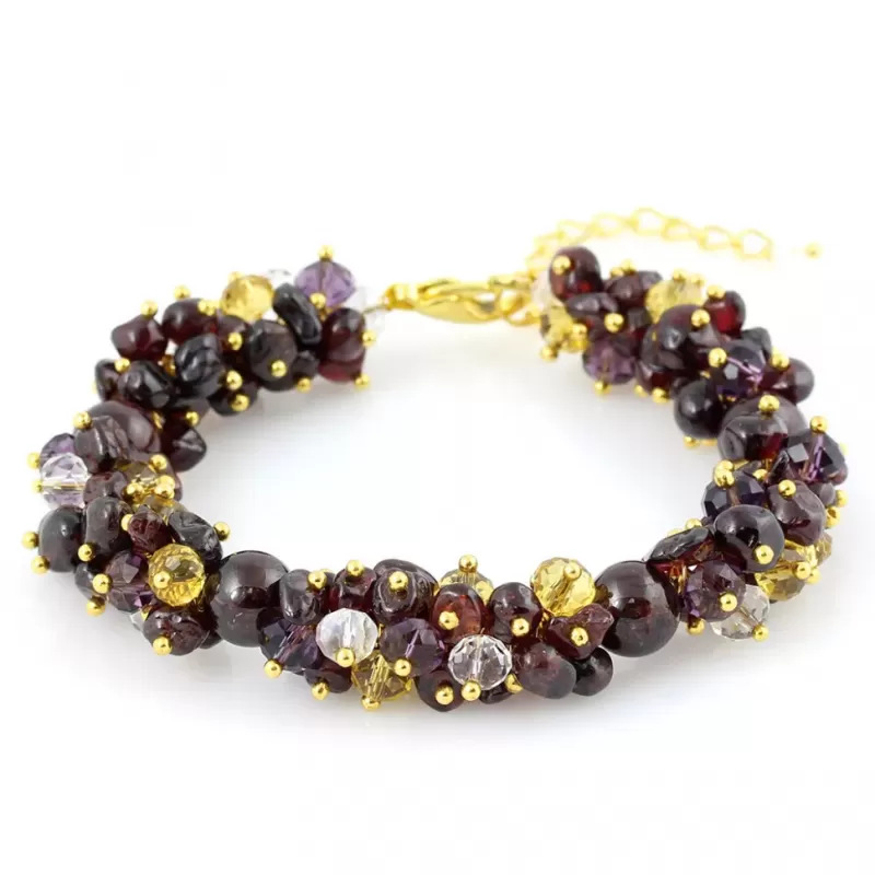 Браслет Resse EDN-1055 из микса натуральных камней