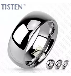 Кольцо Tisten из титан-вольфрама (тистена) R-TS-001 обручальное