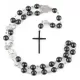 Розарий Everiot Select LNS-3063 из яшмы и агата с крестом