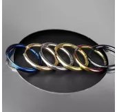 Серьги-кольца TATIC SE3065K из стали черные