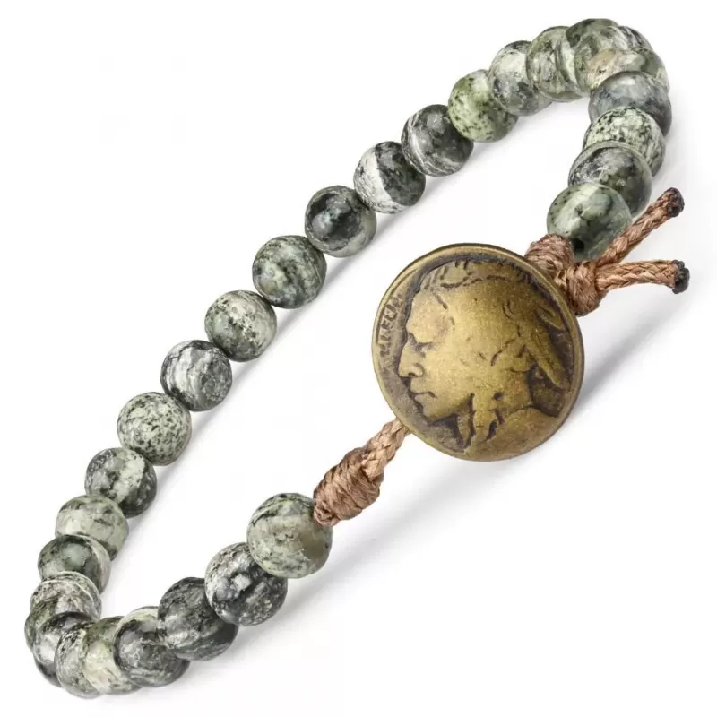 Браслет из змеевика Everiot Select LNS-2172