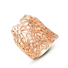 Кольцо ROZI RG-54290B с цветочным узором