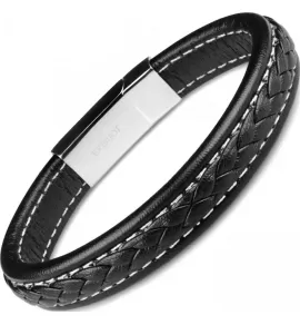 Кожаный браслет мужской Everiot BC-MJ-1524 классический