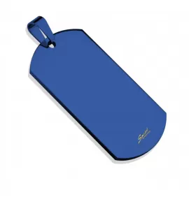 Мужская подвеска Spikes SSP-8591-ST из стали в форме военного жетона