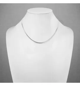 Цепочка Снейк плоская из медицинской стали Spikes SSN20 без покрытия