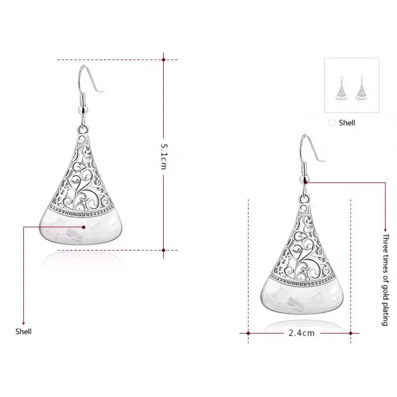 Серьги ROZI RR-96425A в этническом стиле