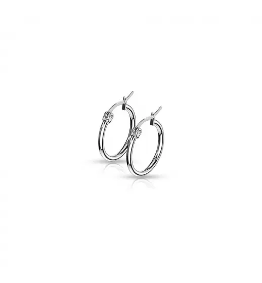 Серьги-кольца TATIC SEH01x из стали, диаметр от 10 до 75 мм