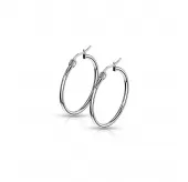 Серьги-кольца TATIC SEH01x из стали, диаметр от 10 до 75 мм