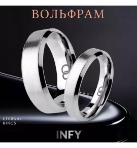 Кольцо из карбида вольфрама INFY RTG-4510-ST