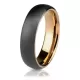 Черное кольцо из карбида вольфрама INFY RTG-4324