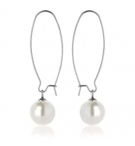 Висячие серьги Everiot SE-ZS-1942 с имитацией жемчуга