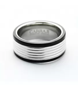 Мужское кольцо из карбида вольфрама CARRAJI R-TU-0119