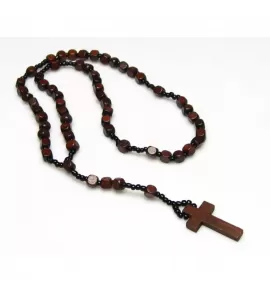 Мужской розарий Vantuatu CS-VNM14-BR из дерева