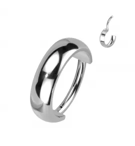 Пирсинг кольцо кликер из титана Pirslab RHT15