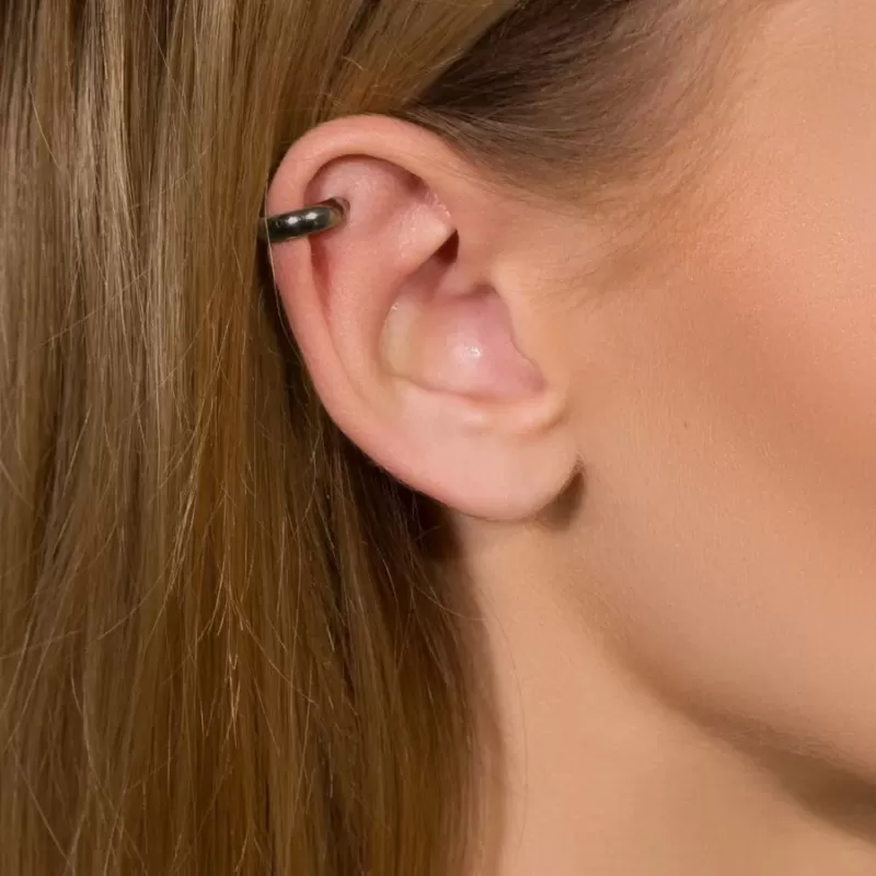 Пирсинг кольцо кликер из титана Pirslab RHT15