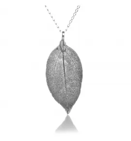 Кулон в форме листа на стальной цепочке Everiot Select LNS-2174