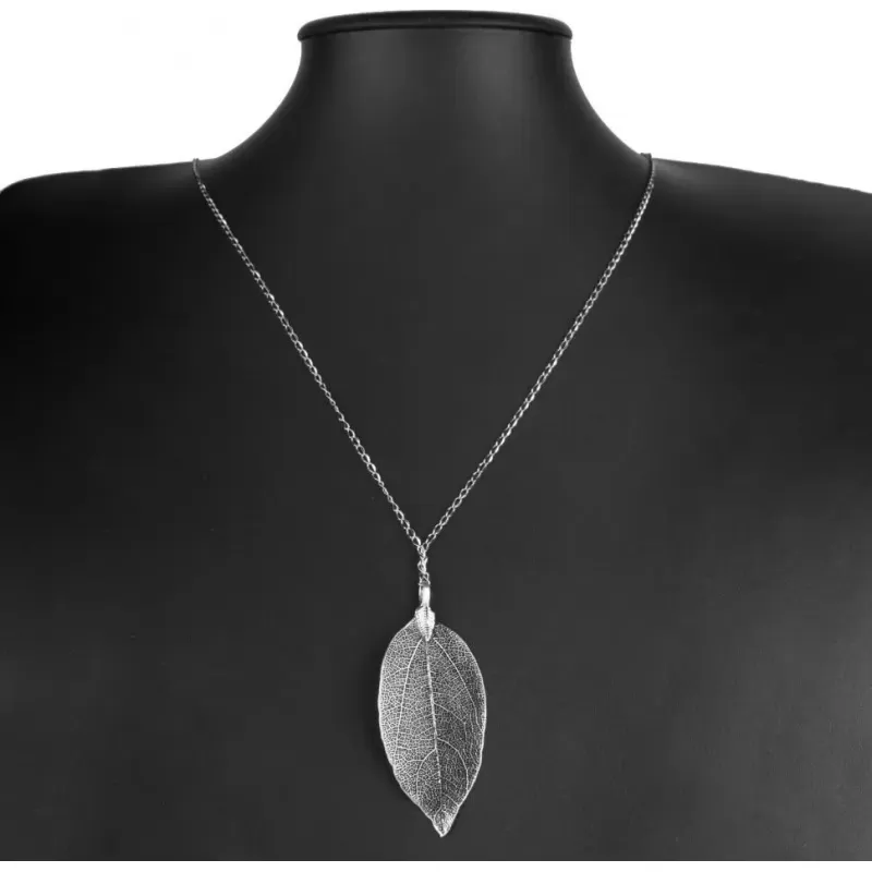 Кулон в форме листа на стальной цепочке Everiot Select LNS-2174