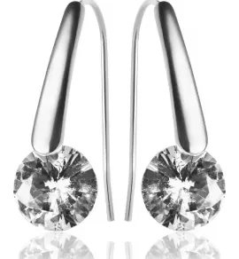 Женские серьги Everiot SE-ZS-1940 из стали с фианитами