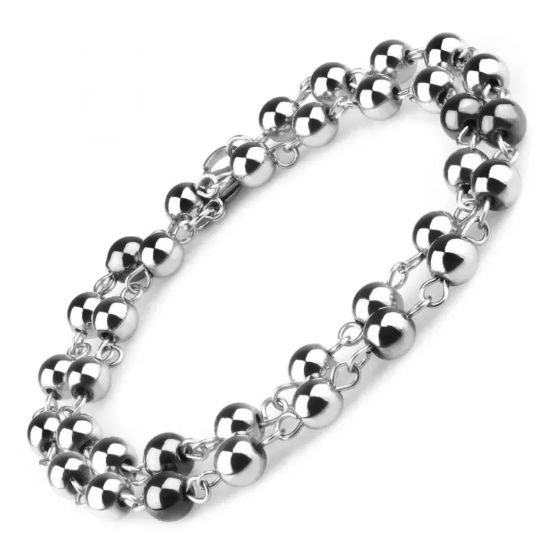 Браслет Everiot Select из гематита и стали LNS-2147