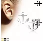 Серьги-гвоздики TATIC SE3293 в форме якоря