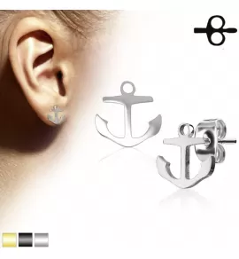 Серьги-гвоздики TATIC SE3293 в форме якоря